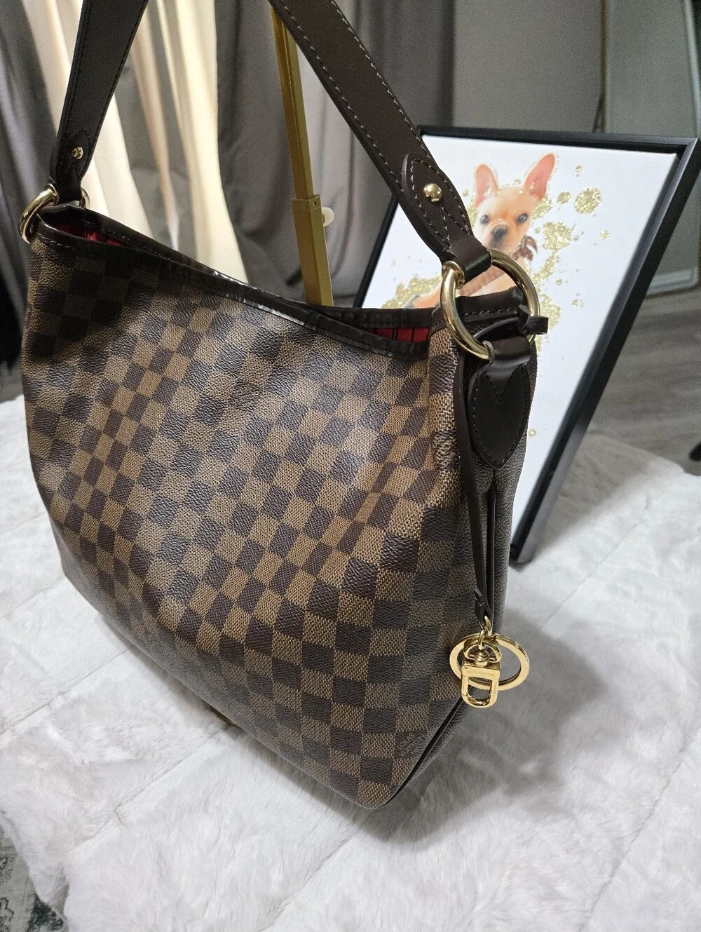 🔥 Louis Vuitton Damier Ebene Delightful PM EUC 🔥